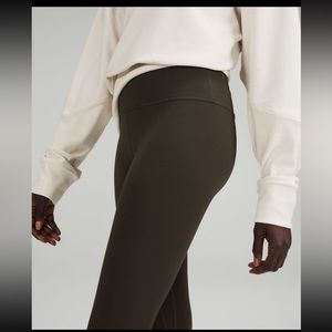 Lululemon align dark olive leggings size 6